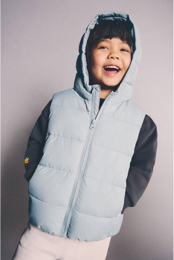 Mango Kids bodywarmer turquoise