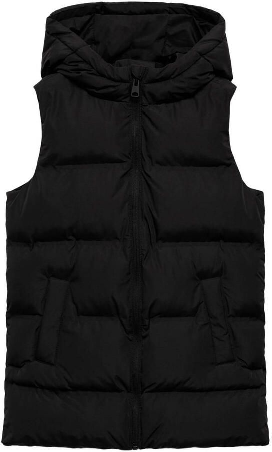Mango Kids bodywarmer zwart
