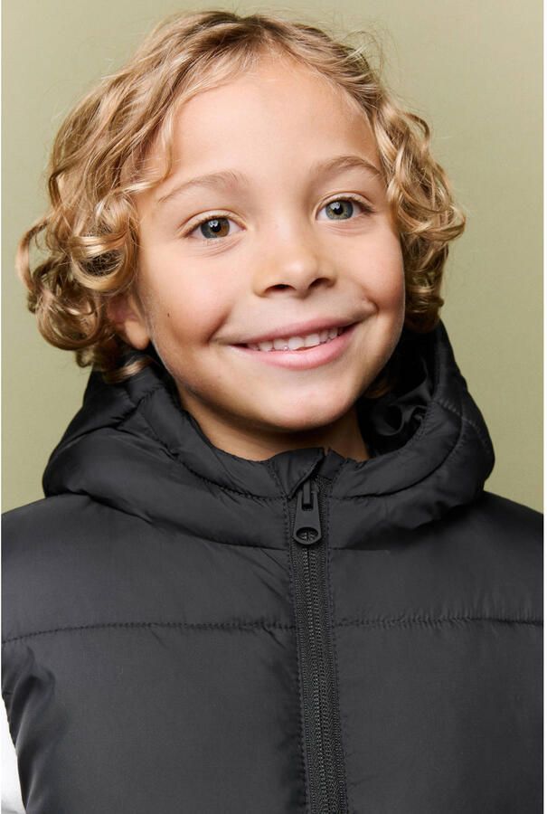 Mango Kids bodywarmer zwart - Foto 2