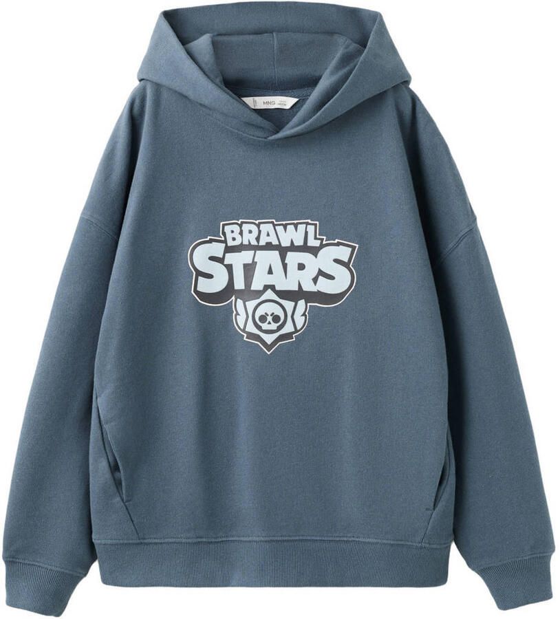 Mango Kids Brawl Stars hoodie blauw