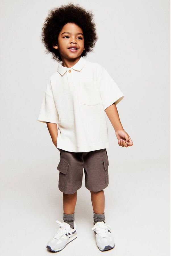 Mango Kids cargo short bruin