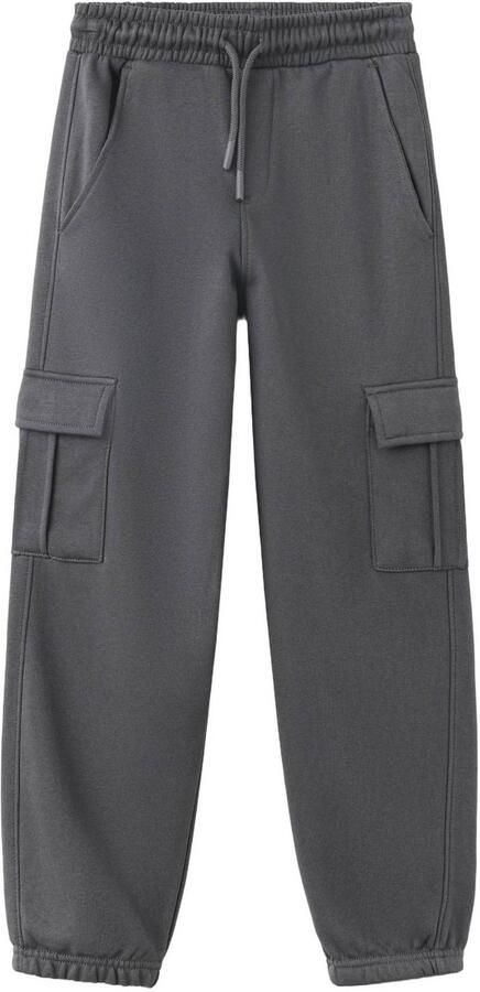Mango Kids cargobroek antraciet