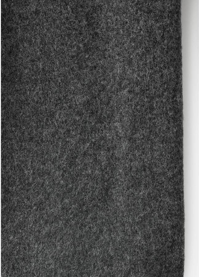 Mango Kids casual broek antraciet Grijs Meisjes Acryl Effen - Foto 2