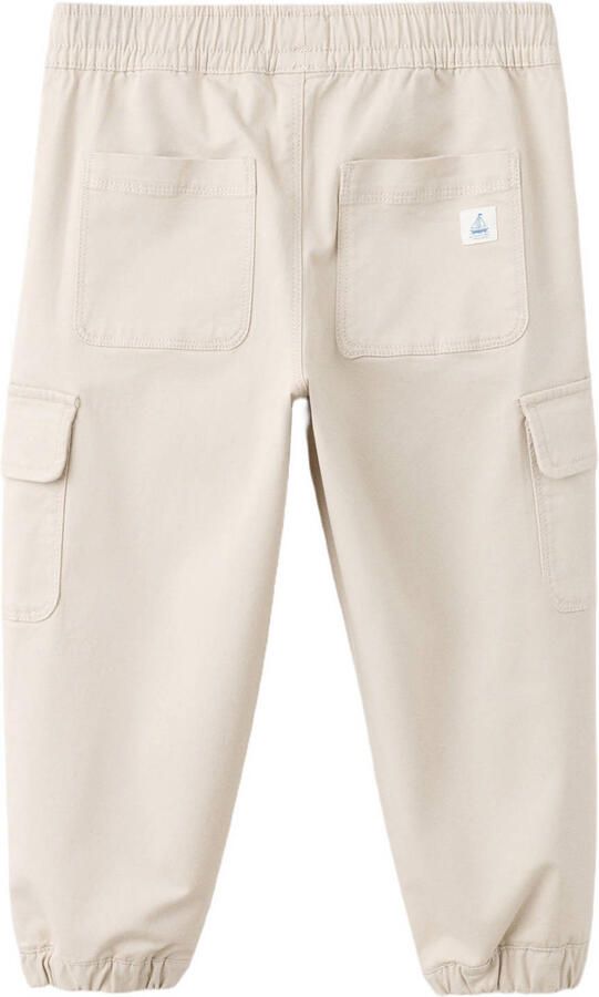 Mango Kids casual broek beige - Foto 3
