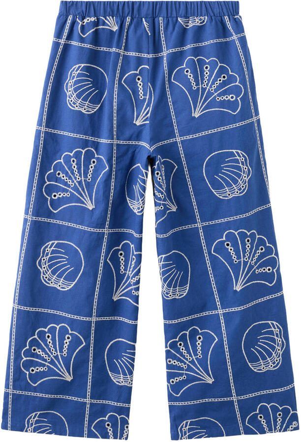 Mango Kids casual broek blauw