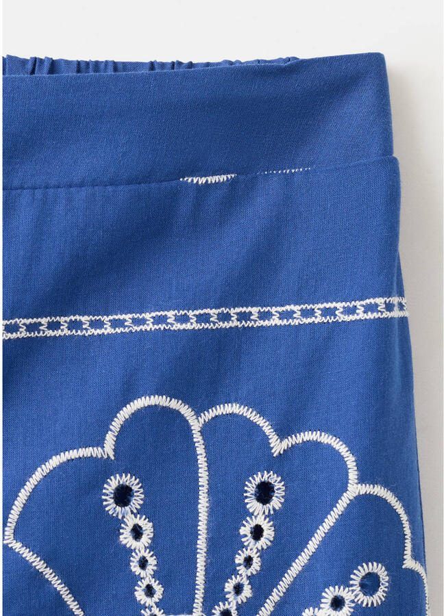 Mango Kids casual broek blauw - Foto 2