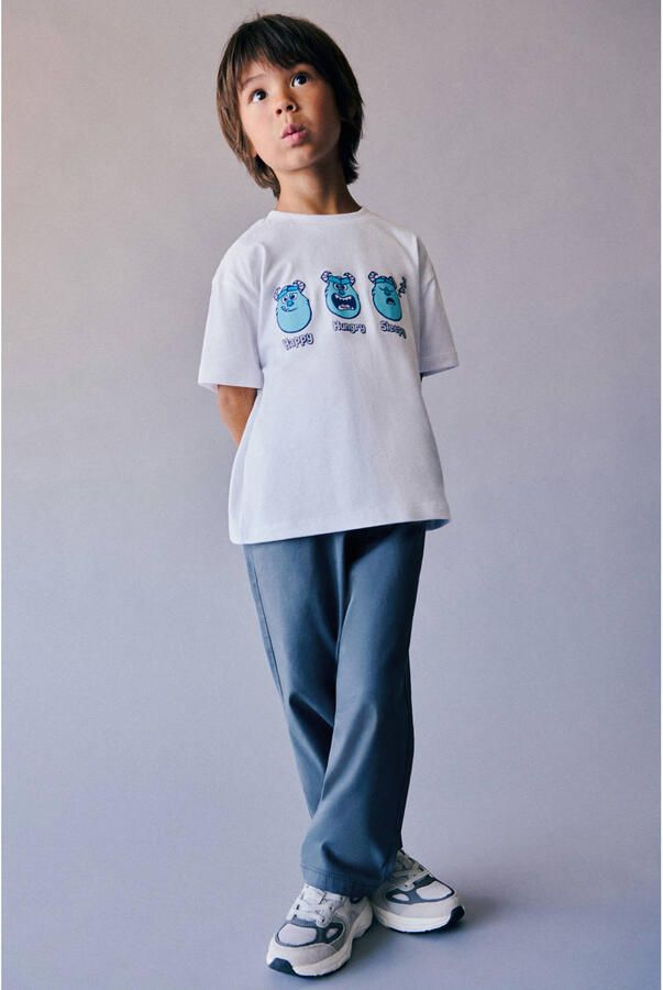Mango Kids casual broek blauw