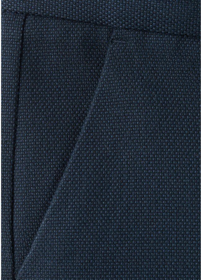 Mango Kids casual broek donkerblauw - Foto 2
