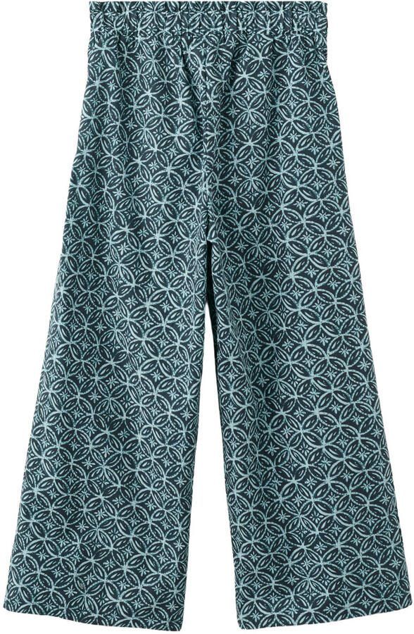 Mango Kids casual broek donkerblauw - Foto 2