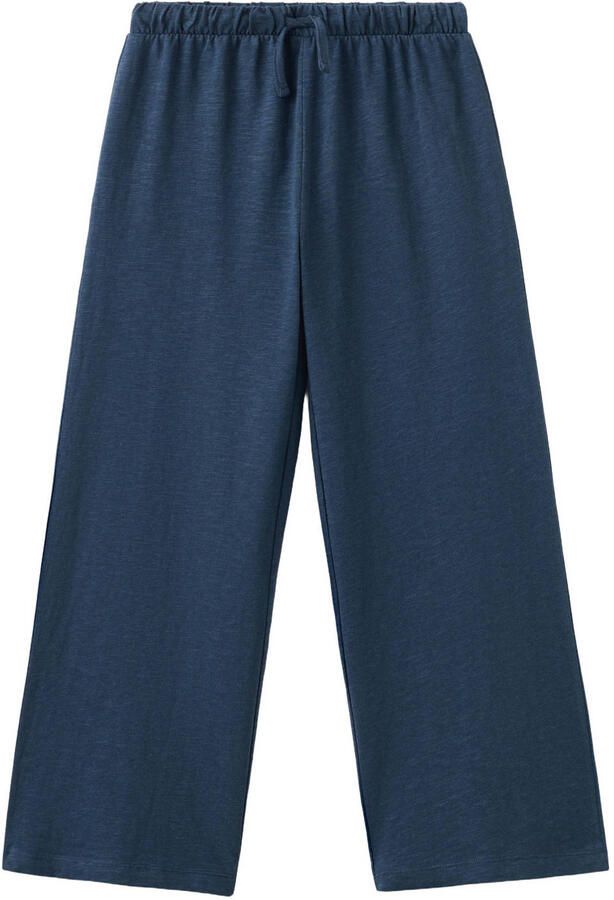 Mango Kids casual broek donkerblauw