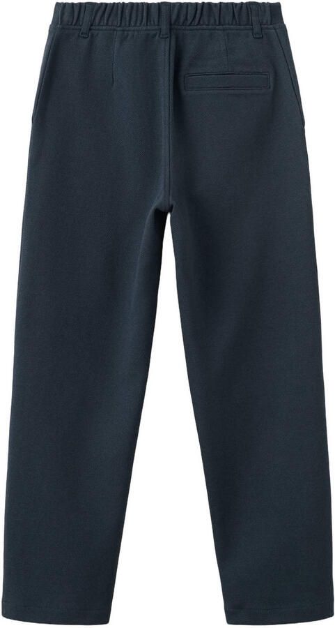 Mango Kids casual broek donkerblauw