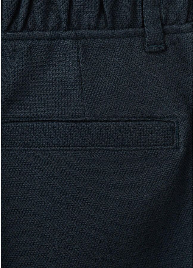Mango Kids casual broek donkerblauw - Foto 2