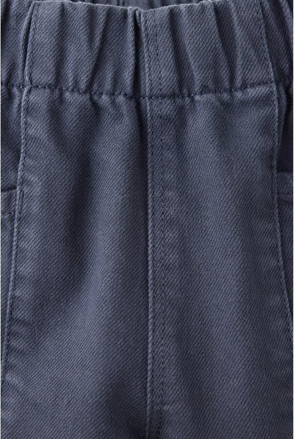 Mango Kids casual broek donkerblauw - Foto 3