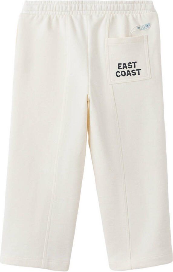 Mango Kids casual broek ecru - Foto 3