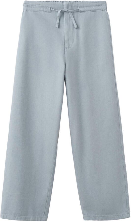 Mango Kids casual broek grijs - Foto 2