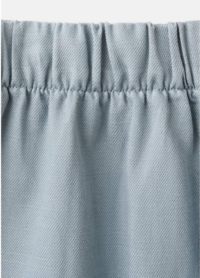 Mango Kids casual broek grijs