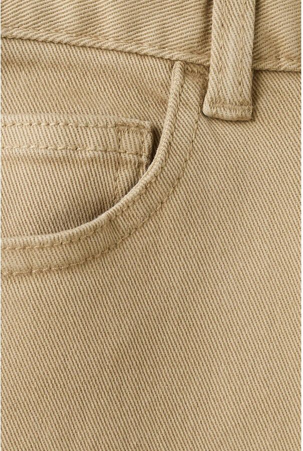 Mango Kids casual broek lichtbruin - Foto 2