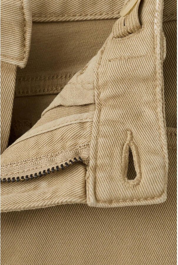 Mango Kids casual broek lichtbruin - Foto 3