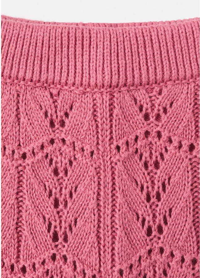 Mango Kids casual broek roze - Foto 2