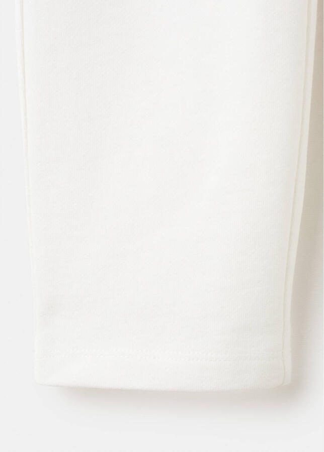 Mango Kids casual broek wit - Foto 3
