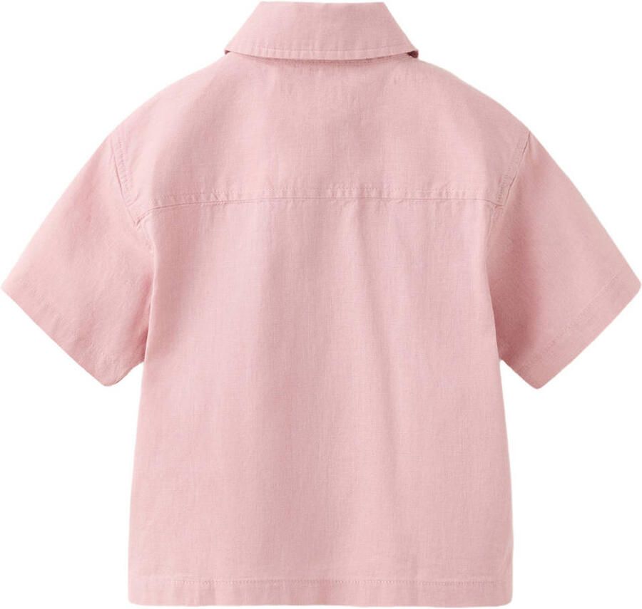 Mango Kids casual overhemd roze - Foto 2