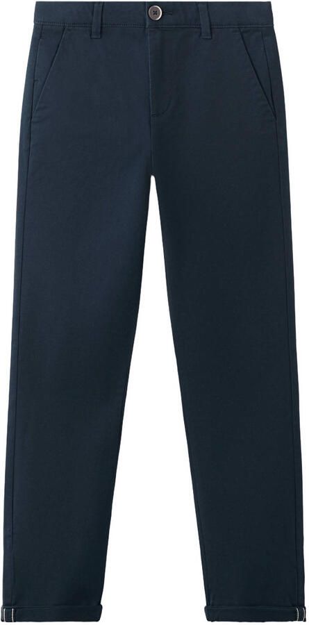 Mango Kids chino donkerblauw