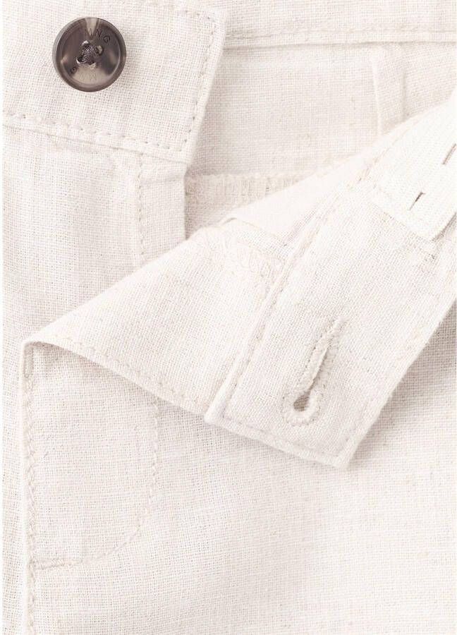 Mango Kids chino met linnen beige - Foto 2