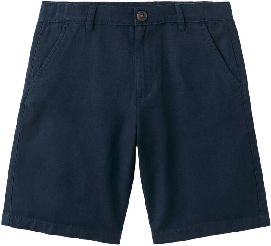 Mango Kids chino short donkerblauw