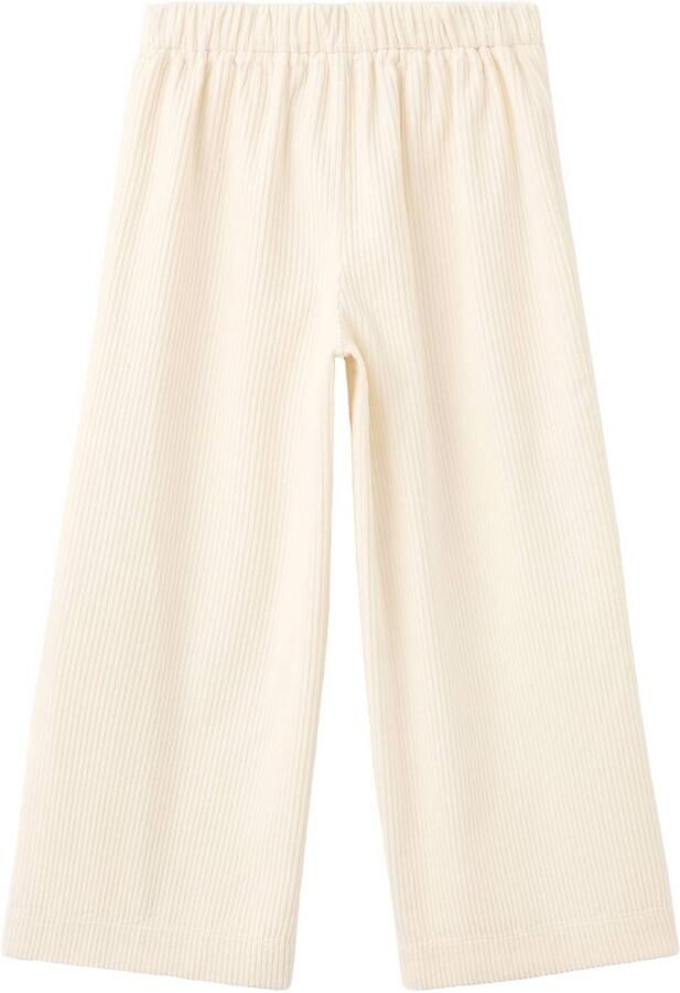 Mango Kids corduroy casual broek beige Meisjes Katoen Effen - Foto 2