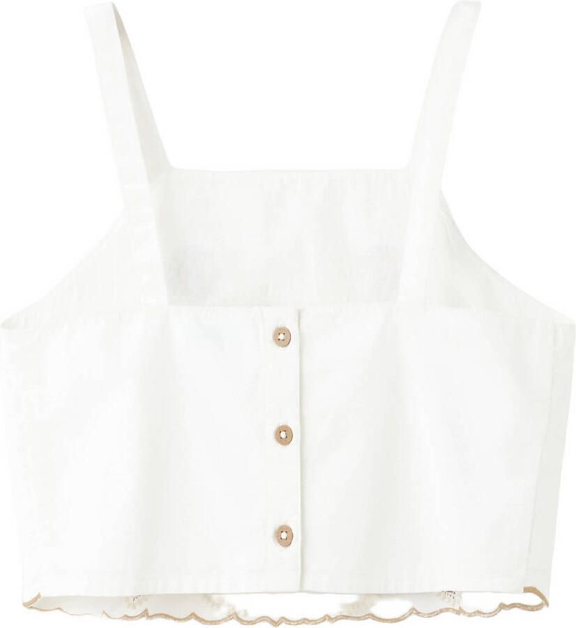 Mango Kids cropped top wit - Foto 2