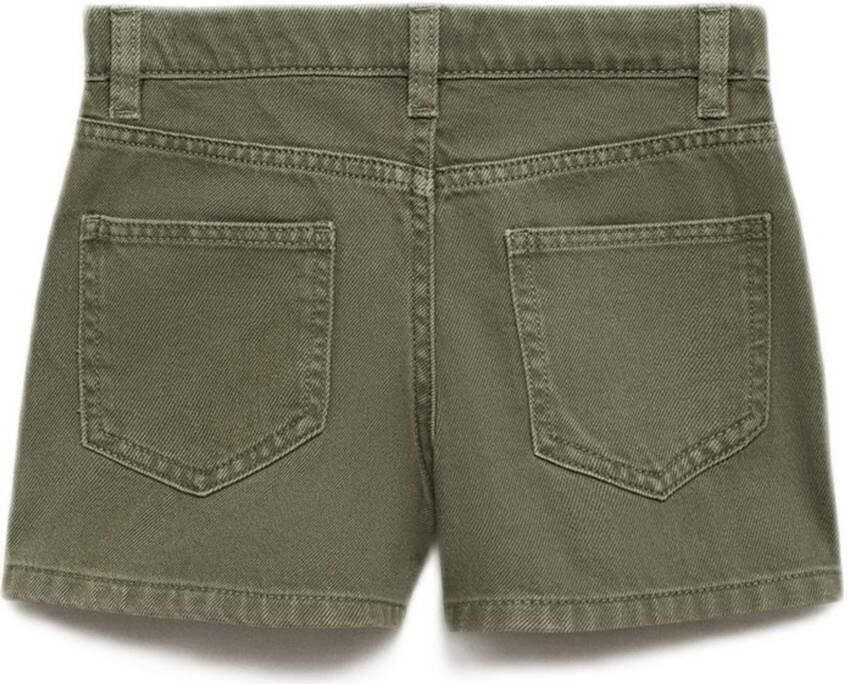 Mango Kids denim regular short kaki - Foto 2