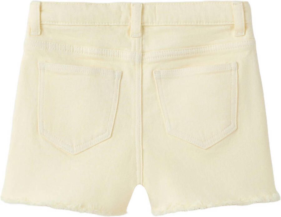 Mango Kids denim short geel - Foto 2