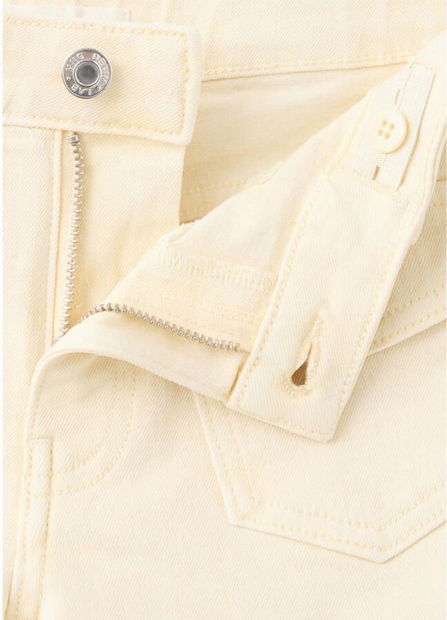 Mango Kids denim short lichtgeel - Foto 3