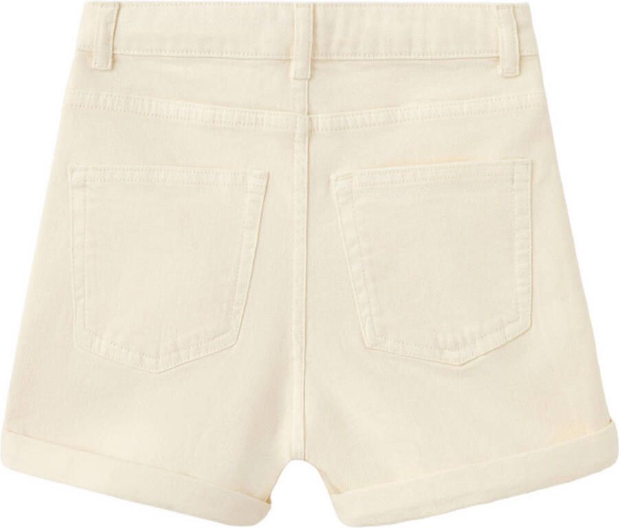 Mango Kids denim short lichtgeel - Foto 2