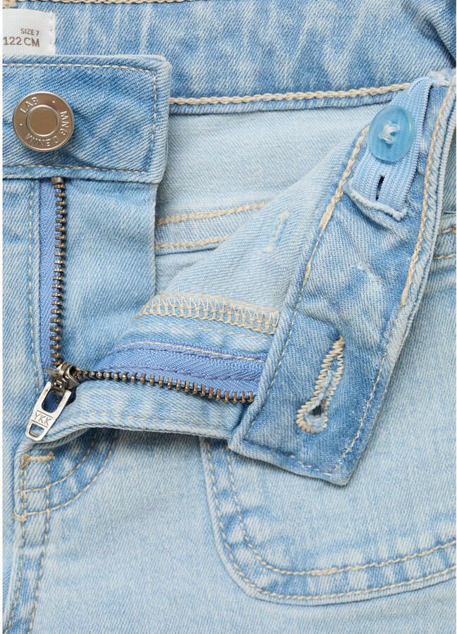 Mango Kids denim short light blue denim - Foto 2
