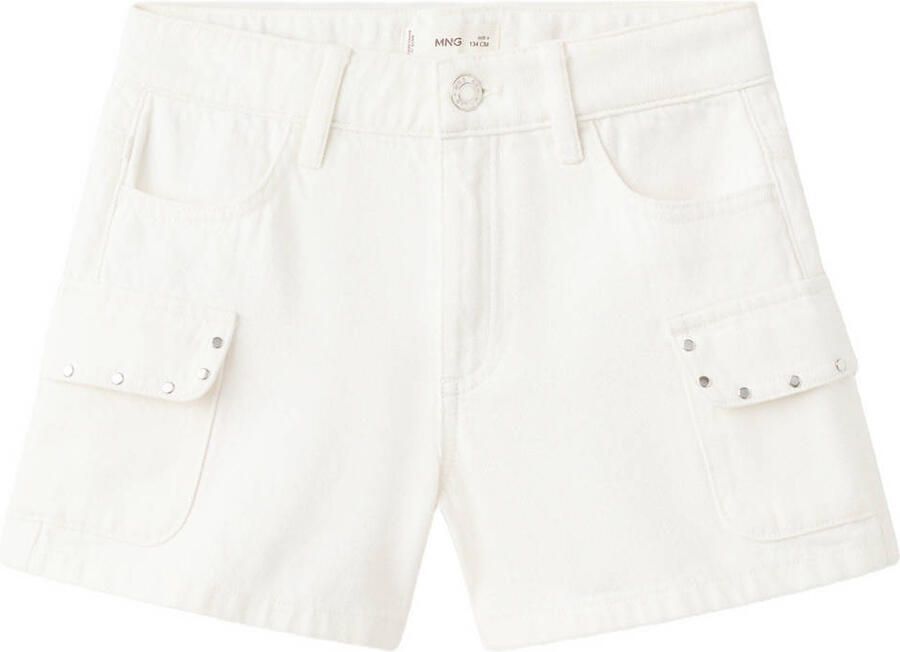Mango Kids denim short wit