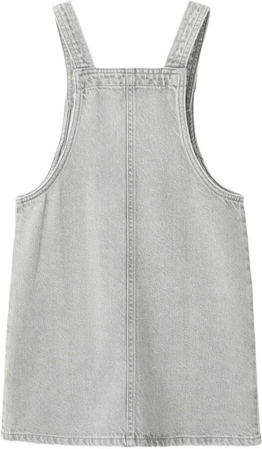 Mango Kids denim spijkerjurk grey denim