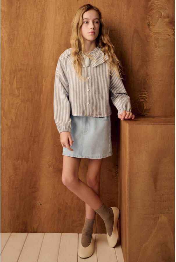 Mango Kids denim spijkerrok - Foto 2