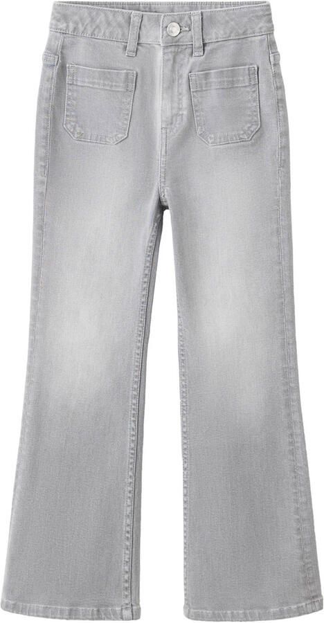 Mango Kids flared jeans grijs