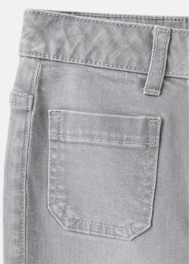 Mango Kids flared jeans grijs - Foto 3