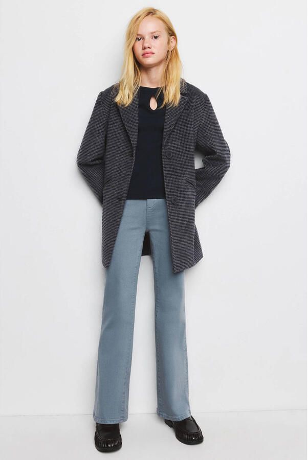 Mango Kids flared jeans lichtblauw