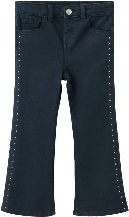 Mango Kids flared jeans marineblauw
