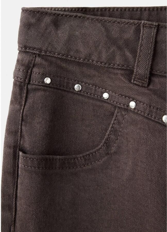 Mango Kids flared jeans met studs