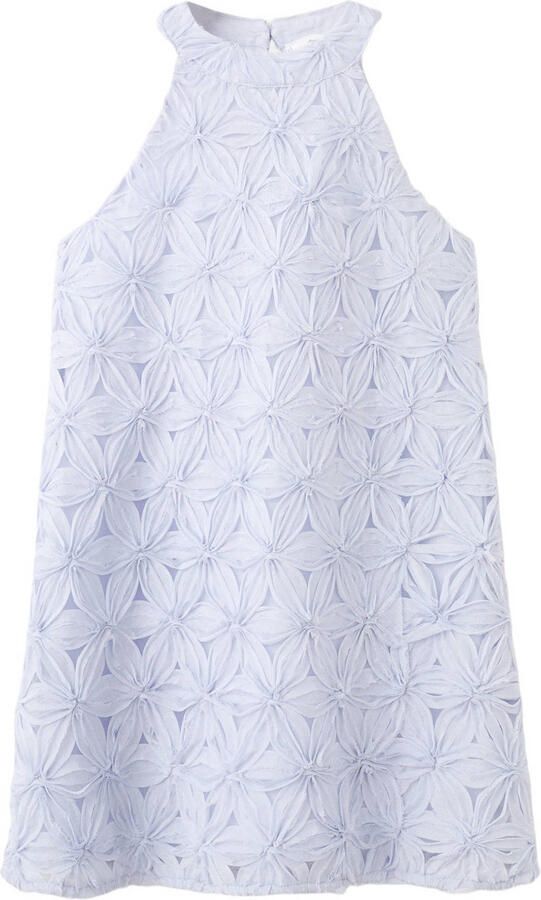 Mango Kids gebloemde halterjurk lila
