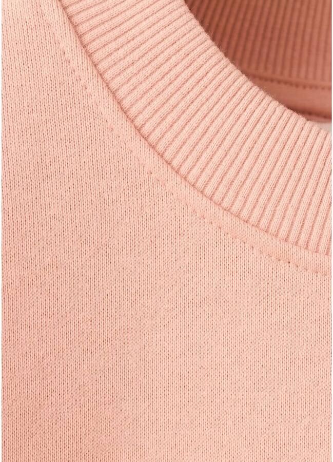Mango Kids gebloemde sweater met tekst roze Bloemen - Foto 2