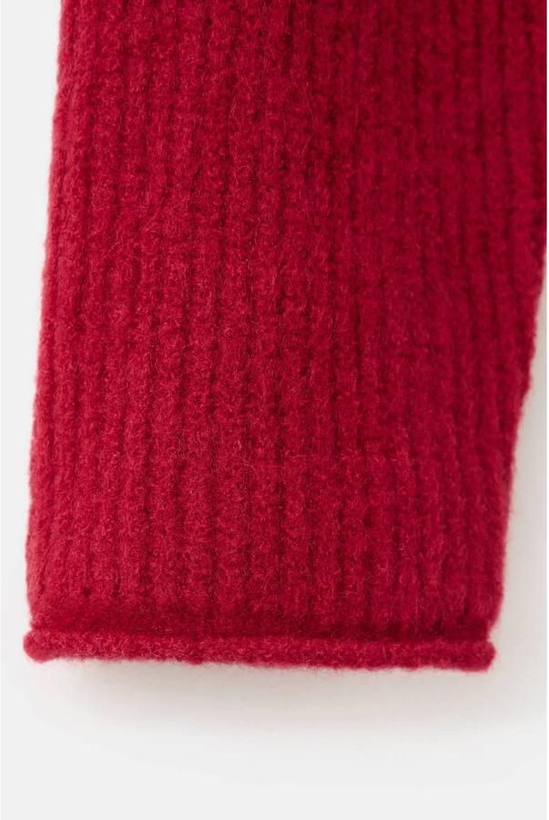 Mango Kids gebreid vest rood - Foto 2