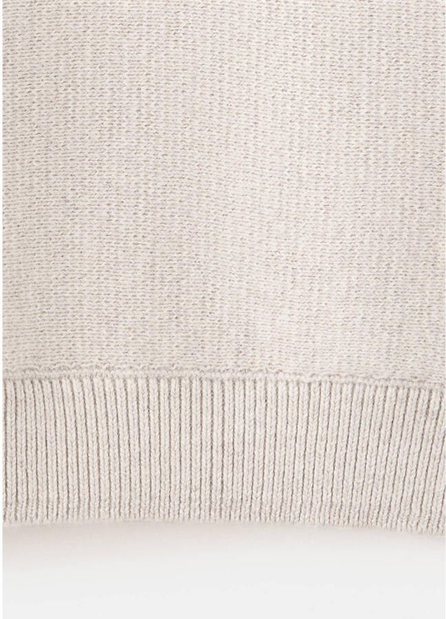 Mango Kids gebreide midi jurk beige - Foto 3