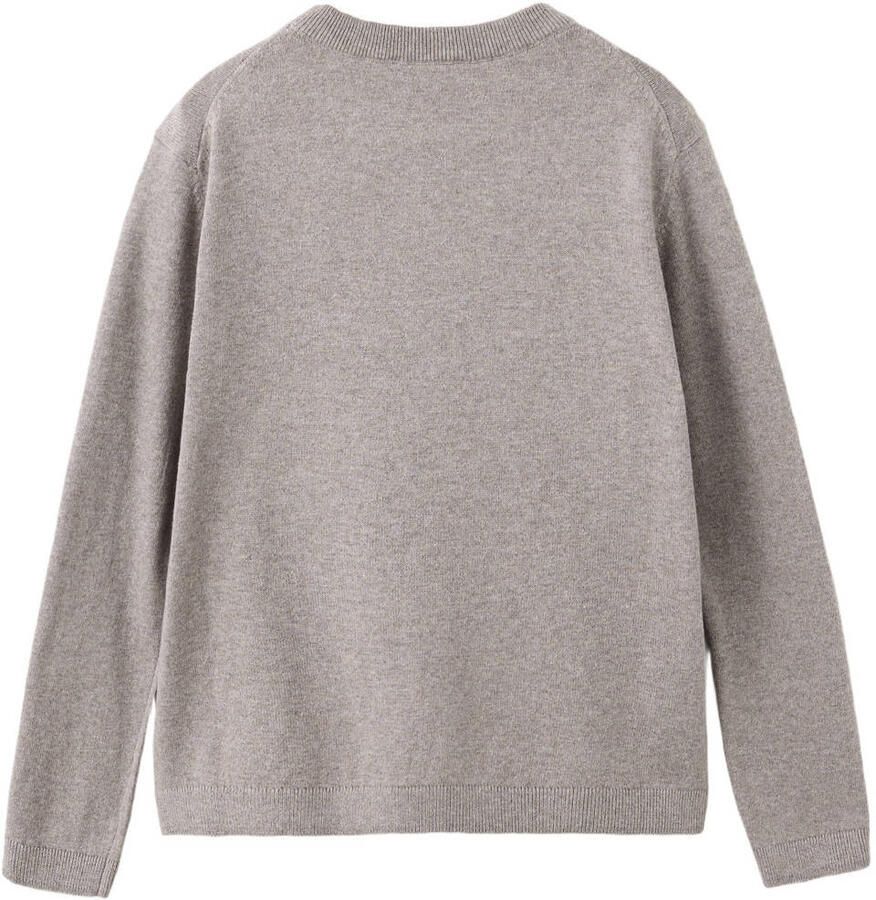 Mango Kids gebreide trui lichtbruin