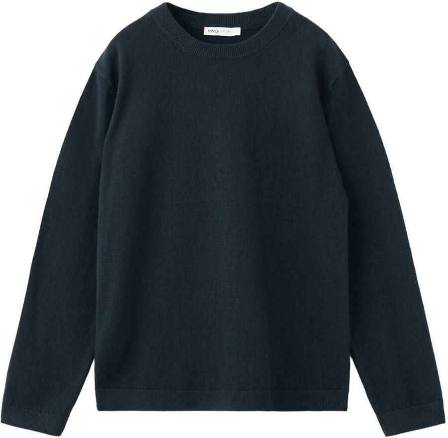 Mango Kids gebreide trui marineblauw