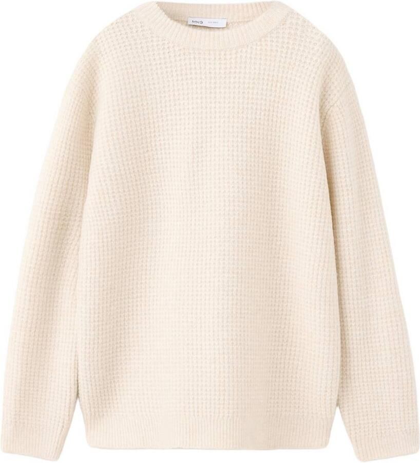 Mango Kids gebreide trui zand